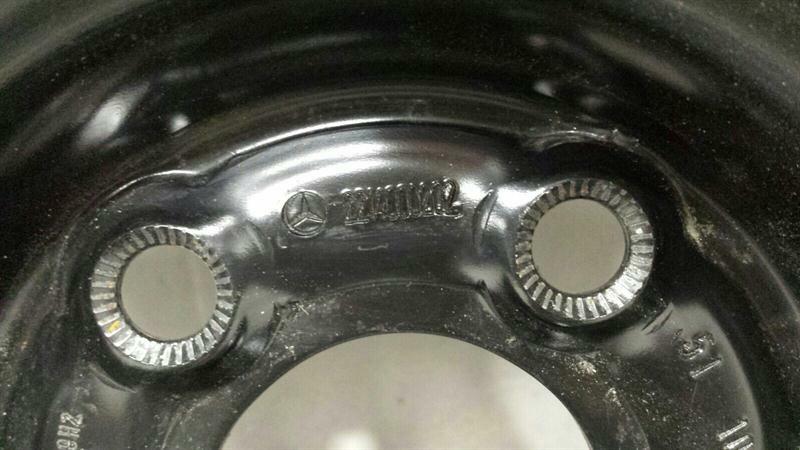 Mercedes W216 W221 Spare A2214000202 Notrad Reserved 4.5Bx18H2 ET35 Saver Kit