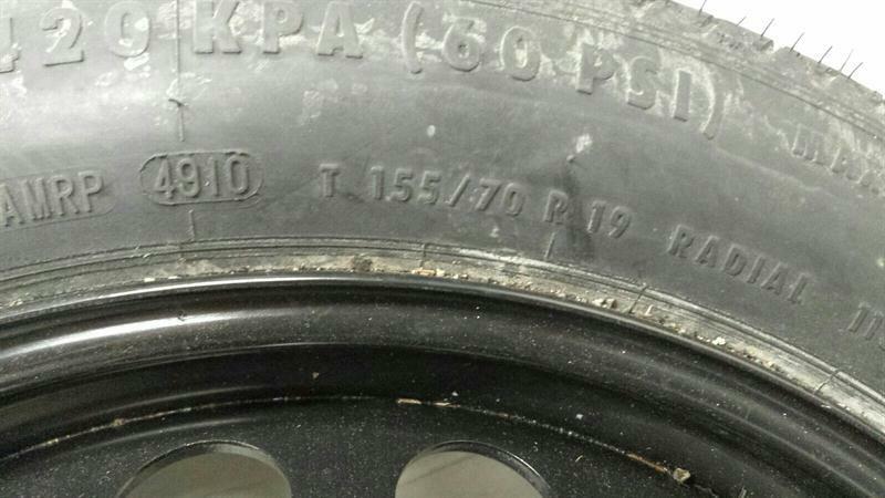 Mercedes W216 W221 Spare A2214000202 Notrad Reserved 4.5Bx18H2 ET35 Saver Kit
