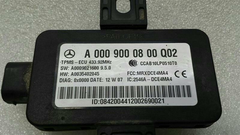 Mercedes CLS W218 RDK module A0009000800 control unit tire pressure TPMS