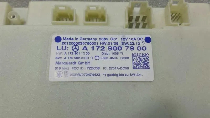 Mercedes CLS W218 Keyless Go Module A1729007900 Keyless Go ECU