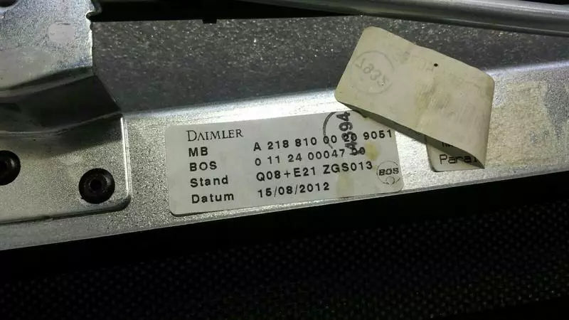 Mercedes CLS W218 rear sun blind roller blind A2188105400 sun protection roller rear