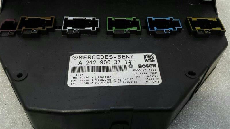 Mercedes CLS W218 W212 Fuse Box A2129003714 Fuse Box SAM