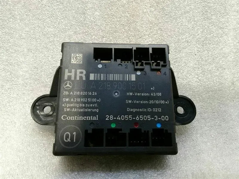 Mercedes CLS W218 Rear Right Door Module A2189001501 Door Control Unit Rear RE