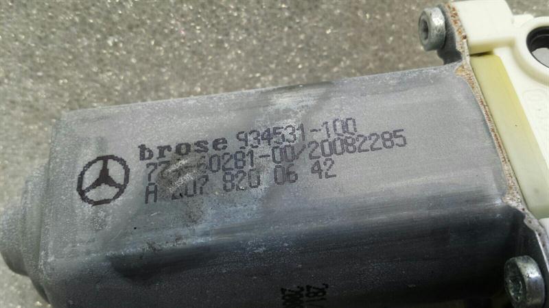 Mercedes CLS W218 W207 Door Window Motor A2078200642 Window Regulator Motor