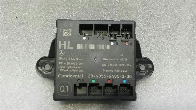 Mercedes CLS W218 rear left door module A2189001401 door control unit left