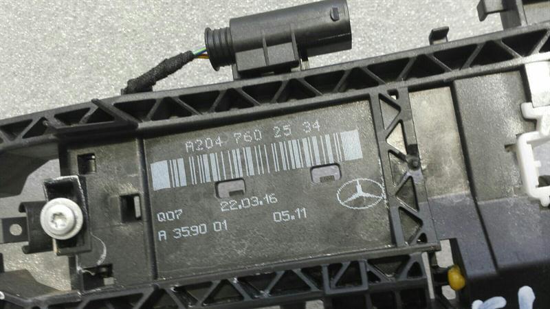 Mercedes GLS X166 front left handle carrier A2047602534 door handle carrier front LI