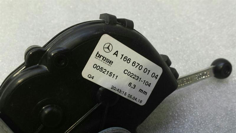 Mercedes GLS X166 Rear Right Window Regulator A1666700104 Window Regulator Rear RE