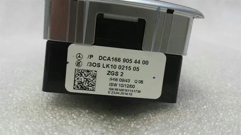 Mercedes GLS X166 Main Window Switch A1669054400 Power Window Switch