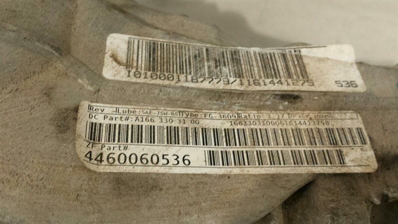 Mercedes GLS X166 Front Diff A1663303100 Differential Front Ratio 3.27