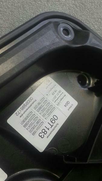 Mercedes S-Class W222 Right Rear Door Winder A2227306605 Window Regulator Rear Re