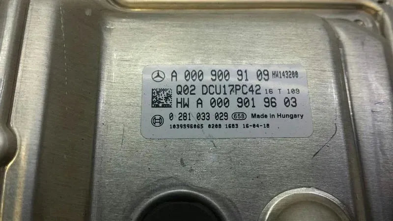 Mercedes GLS 350D Exhaust Gas Control Module A0009009109 Diesel Glow Plug Module