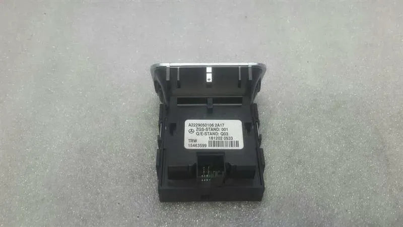 Mercedes S-Class W222 Park Brake Switch A2229050106 Parking Brake Switch PBM