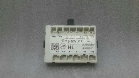 Mercedes S-Class W222 RLH door module A2229001914 door control unit rear left