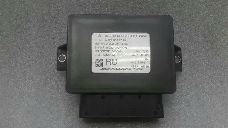 Mercedes S-Class W222 Park Brake Module A2229002713 Parking Brake Control Unit