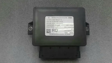 Mercedes S-Class W222 Park Brake Module A2229002713 Parking Brake Control Unit