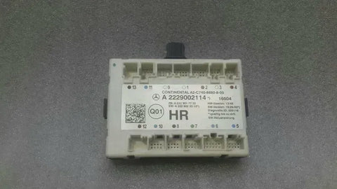 Mercedes S-Class W222 RRH door module A2229002114 door control unit rear right