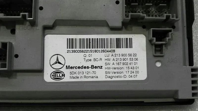 Mercedes E Class W238 Electronic SAM Control Unit Rear A2139005622 ECU