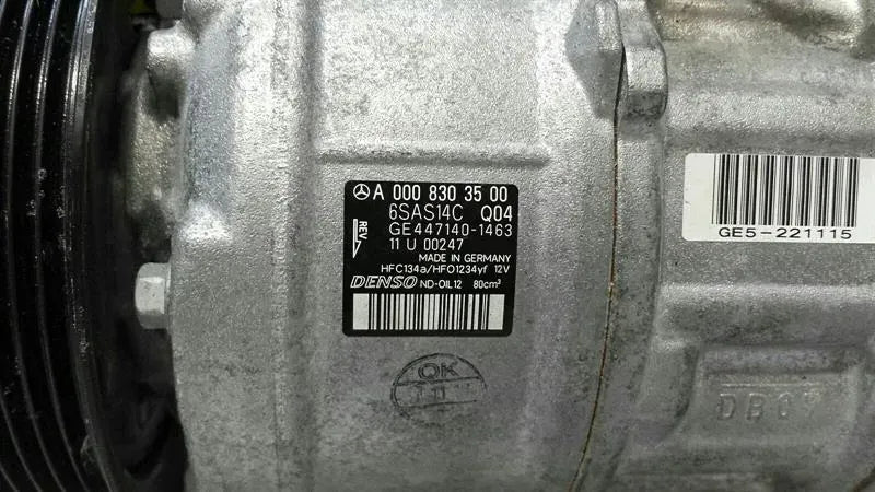 Mercedes E AC Compressor A0008303500 Air Conditioning Compressor E350 W213 W238 642.8