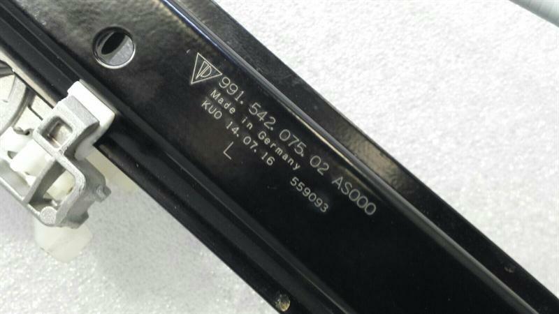 Porsche 911 991 Left Door Winder 99154297501 Window Left 991.2 FACELIFT