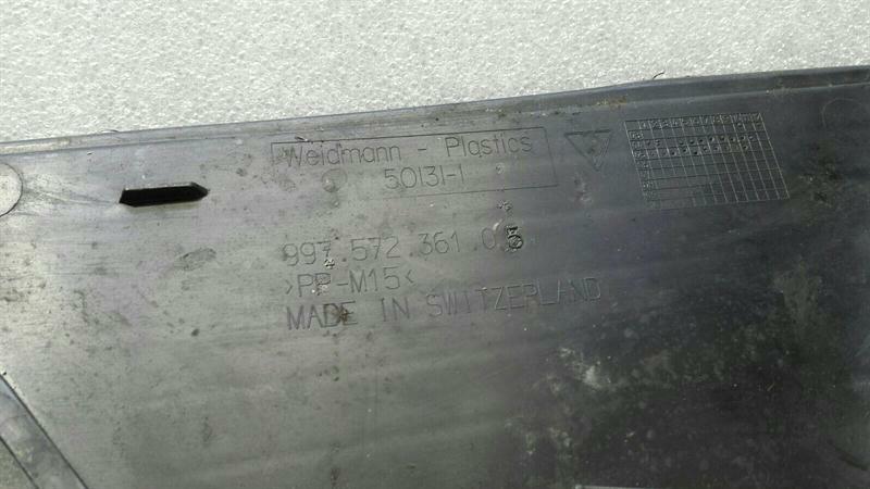 Porsche Cayman 987 Front Cover Set 99757236105 Trim Cover Front Set