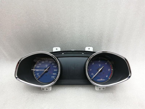 Maserati Quattroporte VI M156 Tacho 670038643 Speedo MPH FACELIFT
