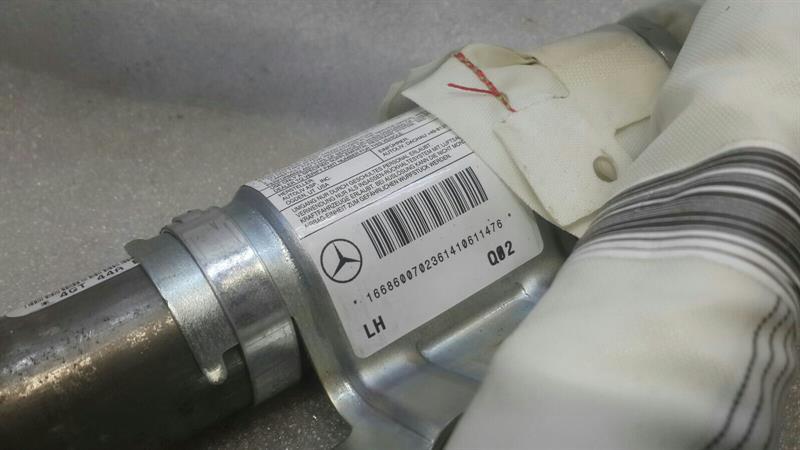 Mercedes ML W166 Right Roof Curtain Module A1668600602 Roof Module Right