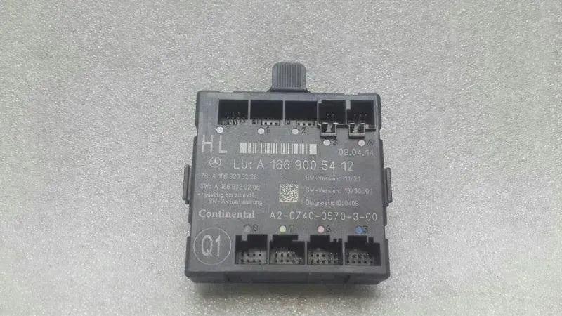 Mercedes ML W166 rear left door module A1669005412 door control unit rear left