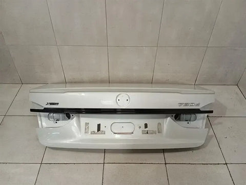 BMW 7 Series G11 Boot Lid 41009481034 Mineral White Metallic Tailgate
