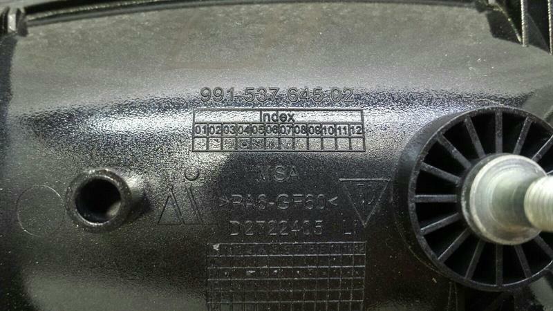Porsche 911 991 Left Door Handle 99153764502 Front Left Door Handle