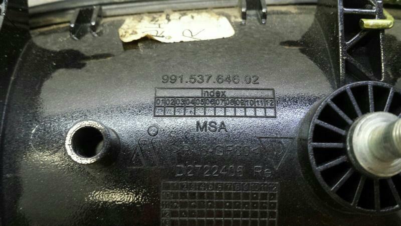 Porsche 911 991 Front Right Door Handle 99153764602 Door Handle Right