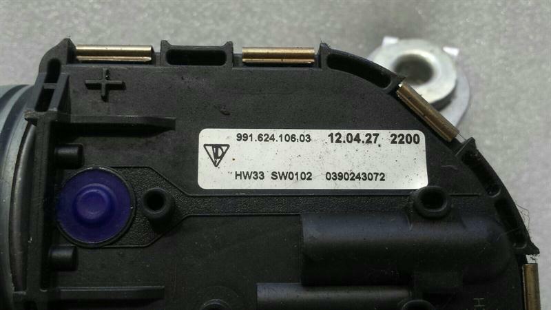 Porsche 911 991 Front Wiper Engine 99162803604 RHD RIGHT HAND DRIVE