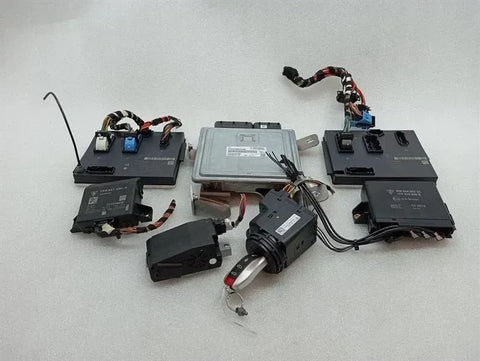 Porsche Cayman 981 Engine ECU 99161860203 Engine Control Unit Set 3.4 GTS PDK VTS