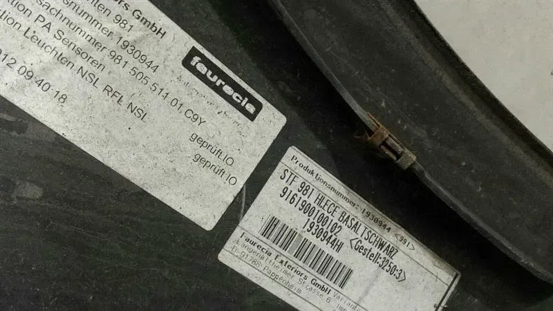 Porsche Boxster 981 Rear Bumper 98150551401 Rear Bumper