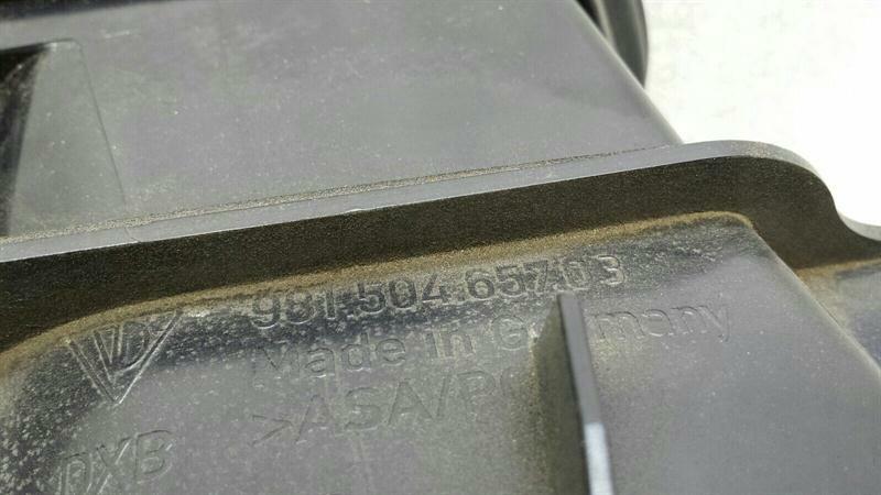 Porsche Boxster 981 Left Grille 98150465703 Left Air Duct
