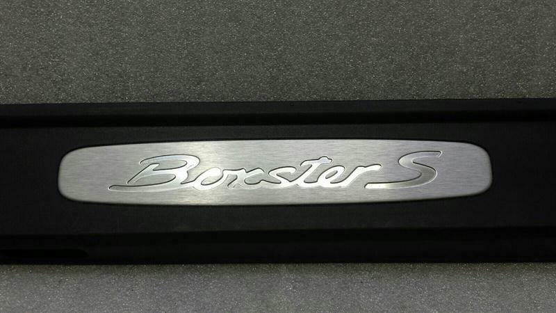 Porsche Boxster S 981 Door Sill 98150466701 Door Chrome Bar Set