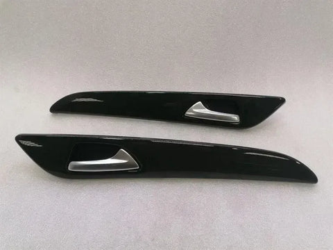 Mercedes GL X166 rear door veneer A1667301622 door wood strip rear set