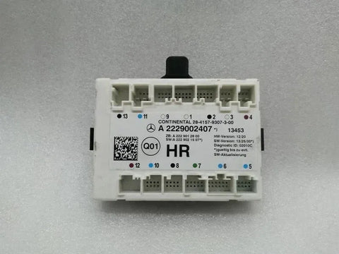 Mercedes S-Class W222 RRH Door Module A2229002407 Door Control Unit Rear Right