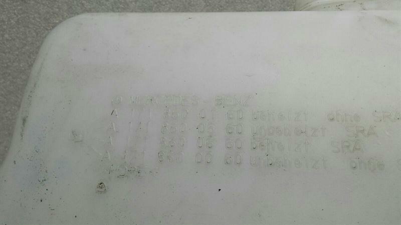 Mercedes SLK R171 Washer Fluid Reservior A1718690420 Wiper Water Tank SLK280