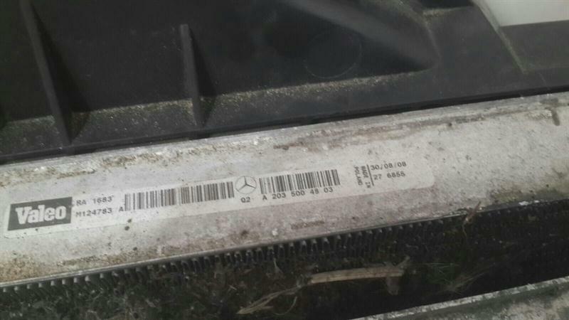 Mercedes SLK R171 radiator pack A2035004803 radiator package SLK350 SLK280 OM272