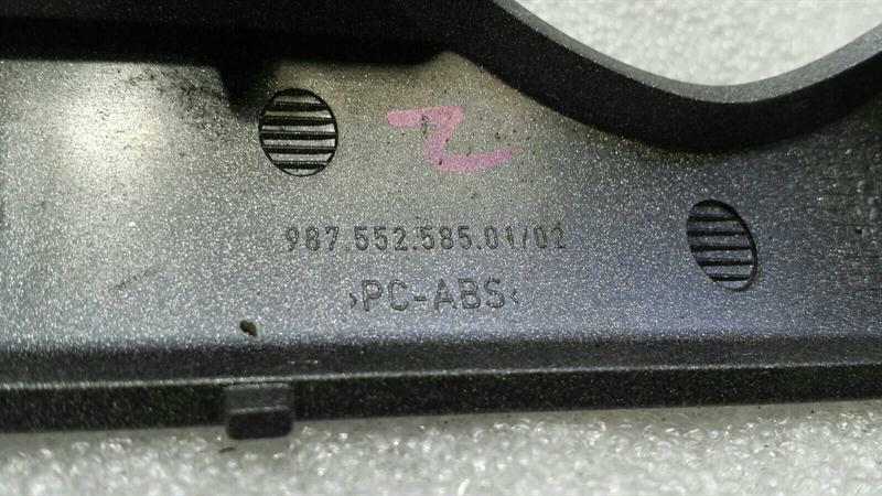 Porsche Boxster 987 RHD Dashboard Trim Set 98755238201 Right Hand Drive