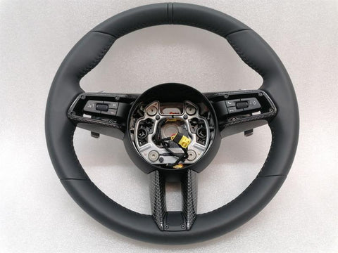 Porsche 911 992 steering wheel gloss carbon steering wheel new new