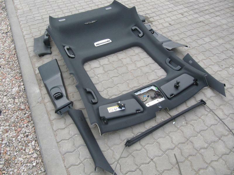 Mercedes A Class W176 Black Panorama Roof Lining A1766901500 Roof Black