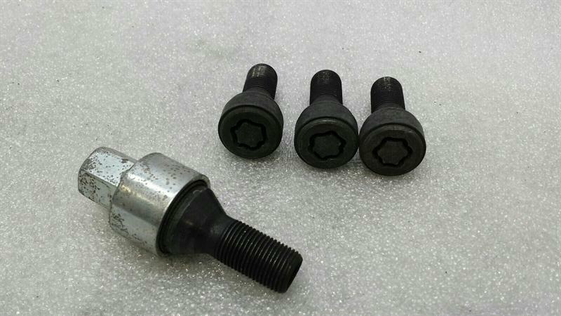 BMW X1 F48 wheel lock bolts set wheel fuse set wheel fuses rim lock