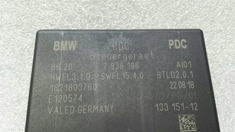 BMW X1 F48 PDC module 7938196 PTS control unit parking aid