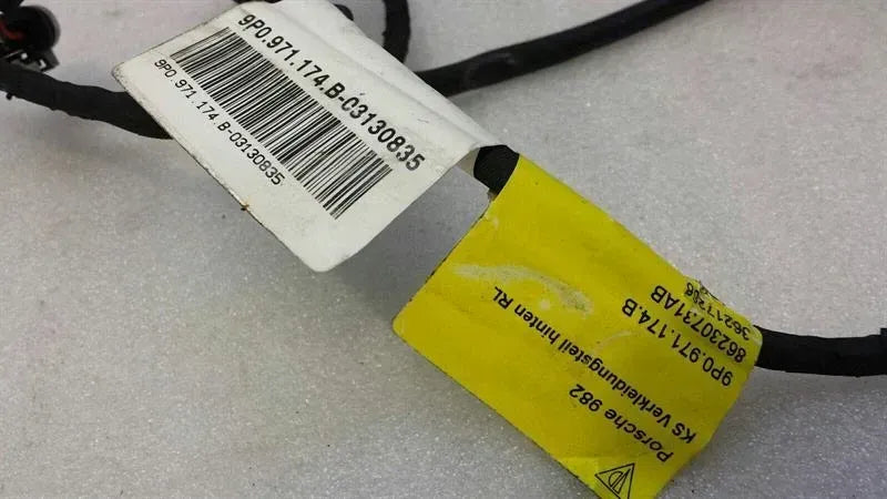 Porsche Boxster 718 RHD Rear PDC Wiring 9P0971174B Right Handlebar