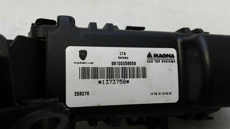 Porsche Boxster 718 Left Soft Top Motor 98100058558 Convertible Top Motor Left