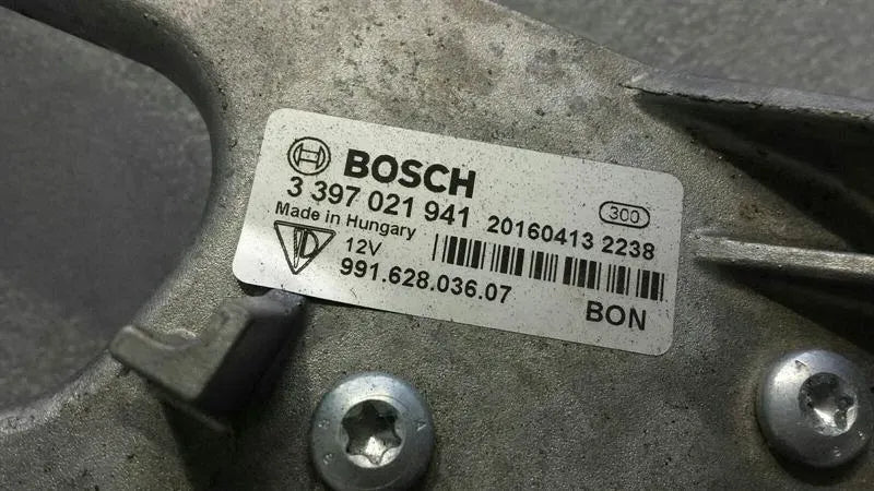 Porsche Boxster 718 991 911 RHD Front Wiper Engine Linkage 9P1959456 Right Hand Drive