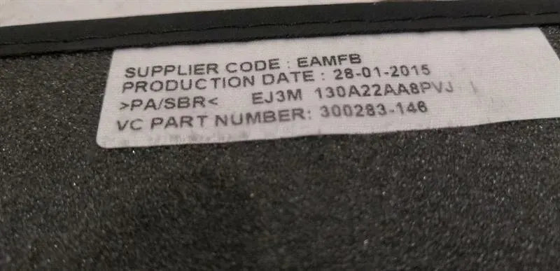 RANGE ROVER EVOQUE Floor Matte EJ3M-130A22AA8PVJ RHD RIGHT HANDLEBAR