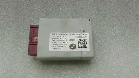 BMW X1 F48 Backrest Release Module 7464634 ECU Backrest.