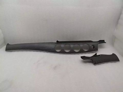 Mercedes CLS W257 Veneer A2576806000 Cover Silver Open-Grained Ash Wood RHD